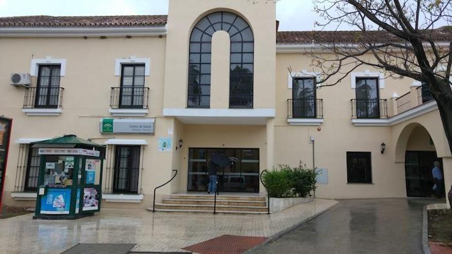 El centro de salud de la Estación de Cártama.