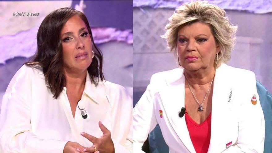 Terelu Campos entschuldigt sich bei Anabel Pantoja für die Berichterstattung von 'Sálvame' über den Tod ihres Vaters: "Ich schäme mich"