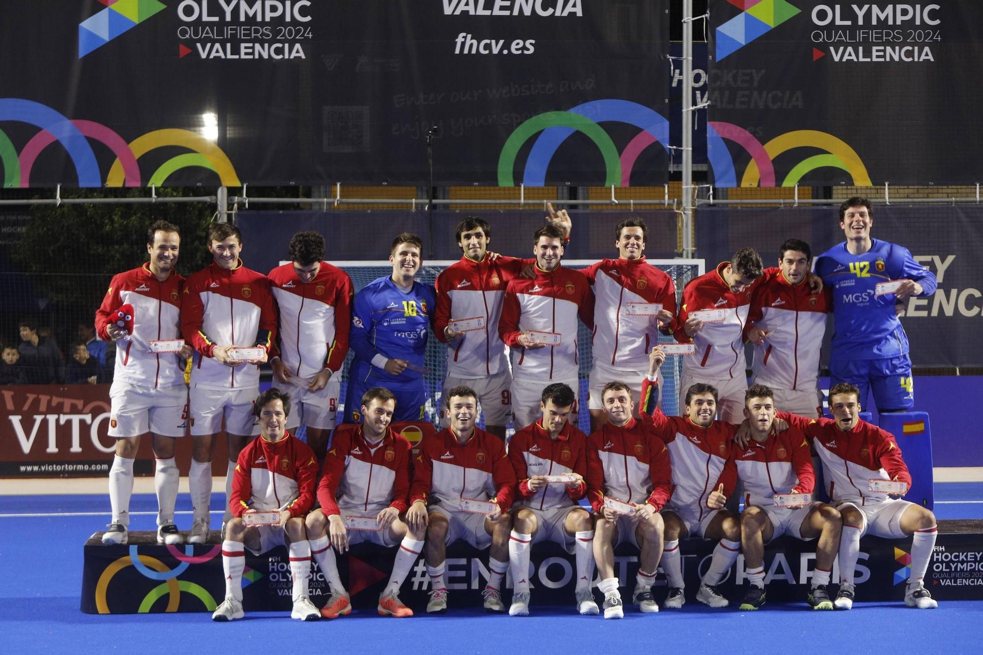 España y Bélgica, final del Preolímpico masculino de Valencia 2024