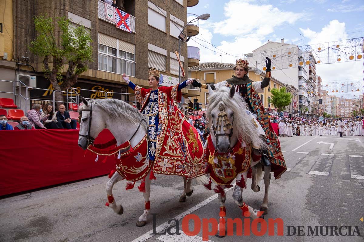 Desfile infantil en las Fiestas de Caravaca (Bando Cristiano)