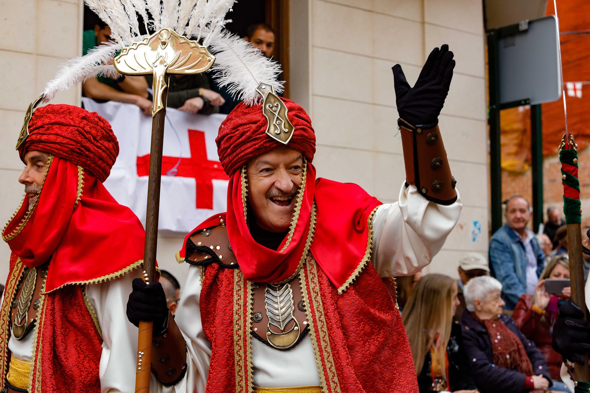 Espectaculares boatos y carrozas en las Fiestas de Alcoy