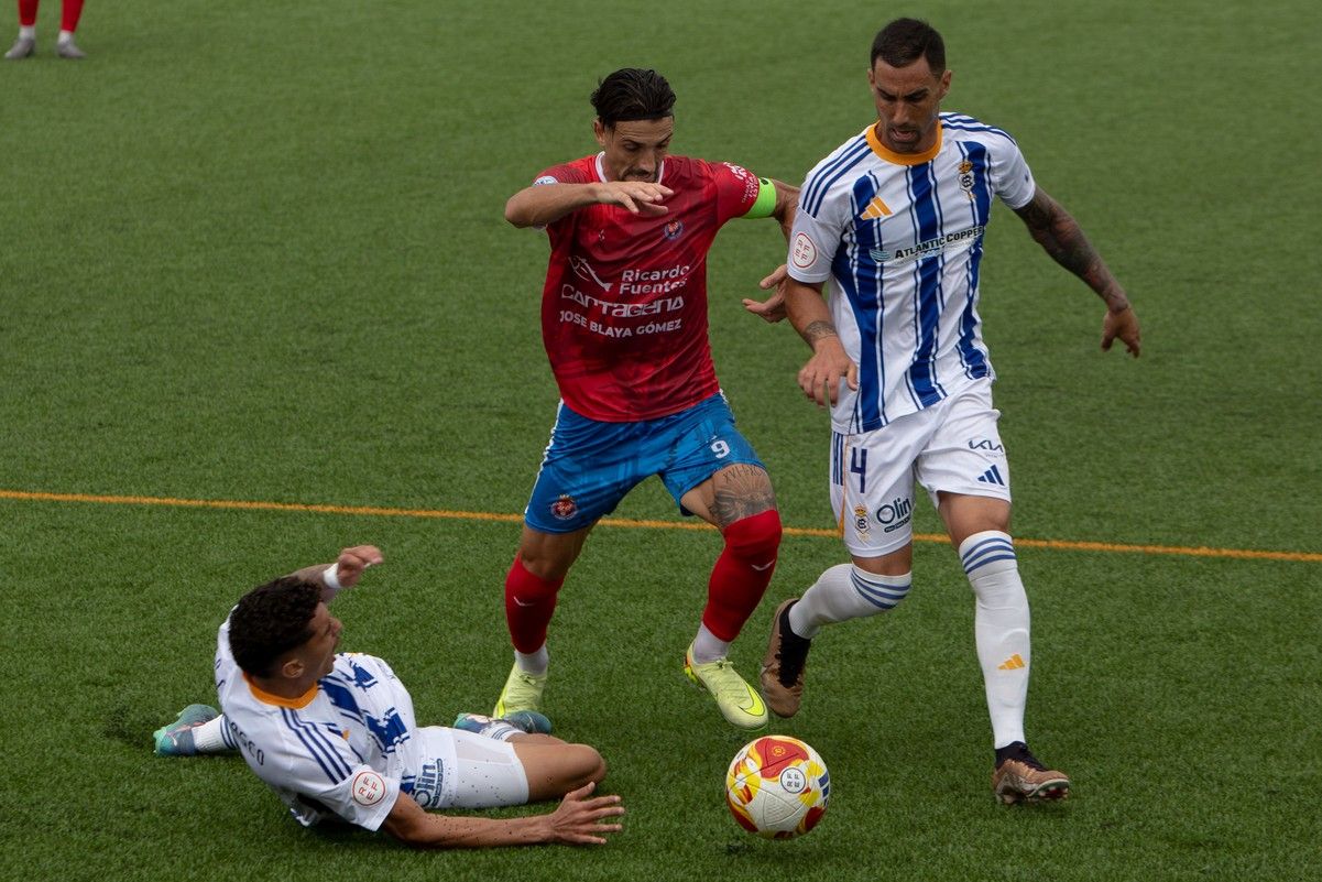 Las mejores imágenes de la Deportiva Minera frente al Recreativo de Huelva