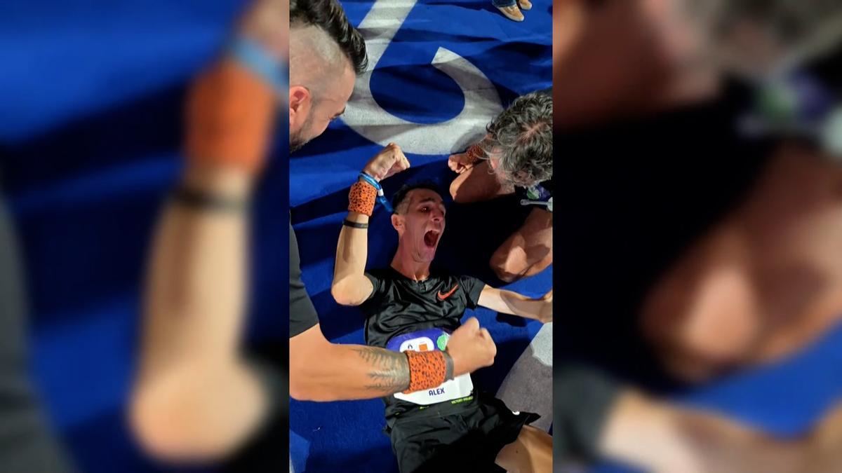 Alex Roca vuelve a hacer historia completando el reto más duro de su vida: el 'Marathon pour tous'