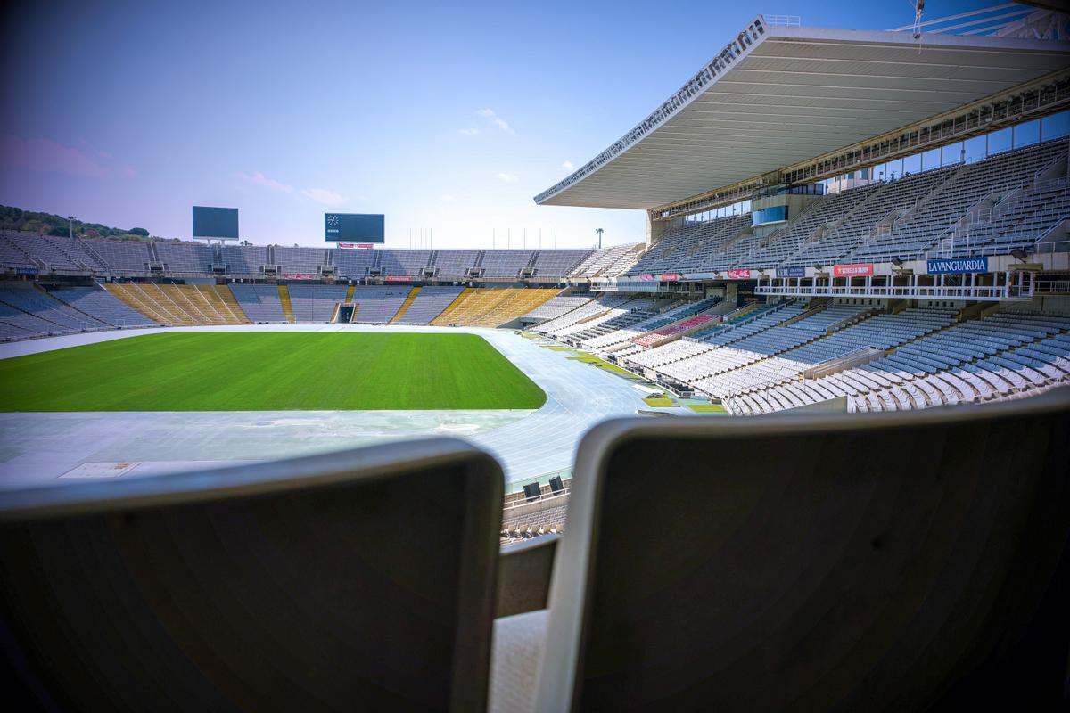 El estadio de Montjuïc acogerá partidos del Barça a partir de septiembre de 2023