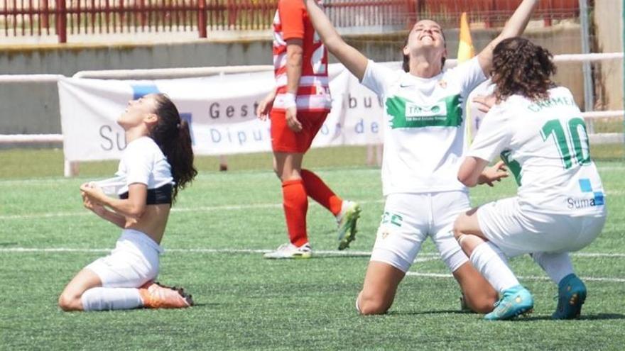 El Elche Femenino gana al Granada (1-0) y le salen las cuentas