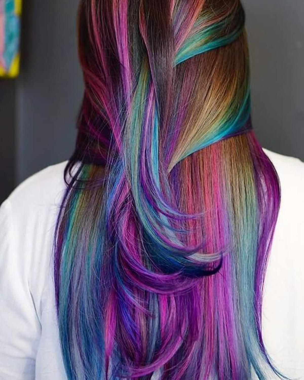 Mermaid hair: el pelo de las sirenas toma la ciudad (rosa y azul).