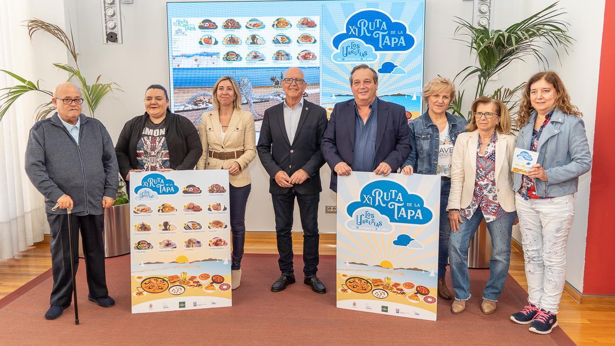 Presentación de la ruta de la tapa de Los Urrutias.