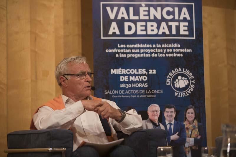 Debate entre los candidatos a la alcaldía de València