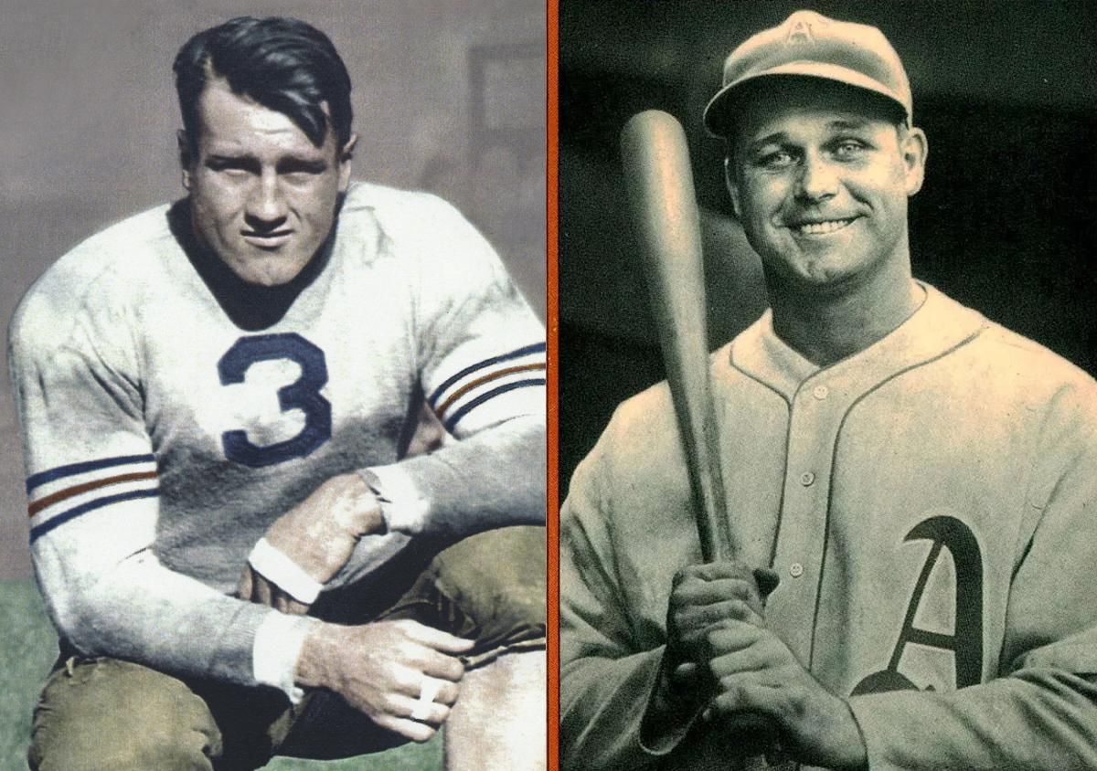 Bronko Nagurski, jugador del Minnesota Golden Gophers (1927-1929) y del Chicago Bears (1930-1937). Y Jimmie Foxx, que jugó con los Philadelphia Athletics (1925-1935) y fue reconocido como uno de los mejores bateadores en la historia de las grandes ligas.