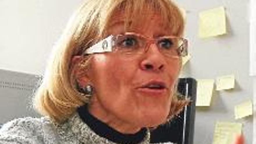 La profesora Inmaculada Aroca.