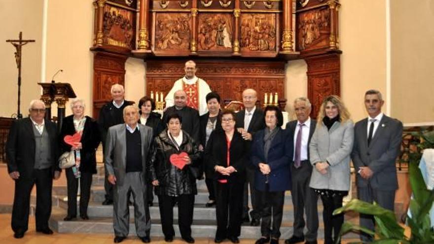 Homenaje a los &#039;matrimonios de oro&#039;