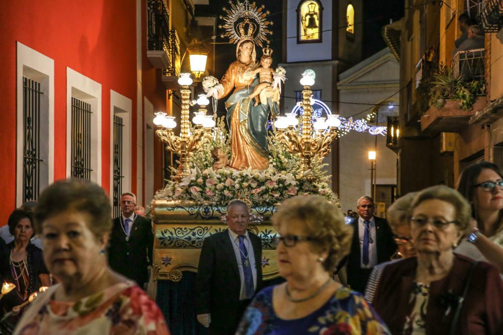 Procesión de la Virgen del Rosario en Rojales