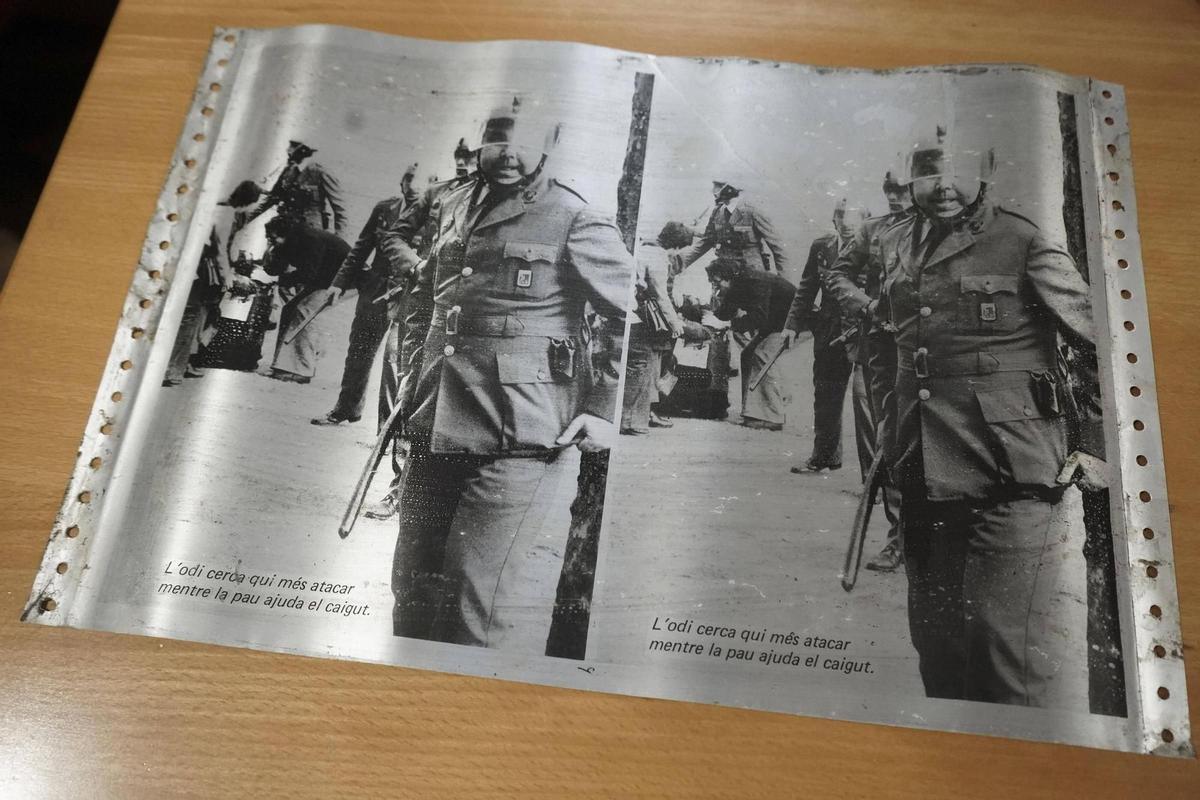 Fotografías y documentos clandestinos de los inicios de la transición