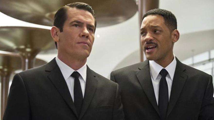 Will Smith y Josh Brolin en &#039;MIB3&#039;.