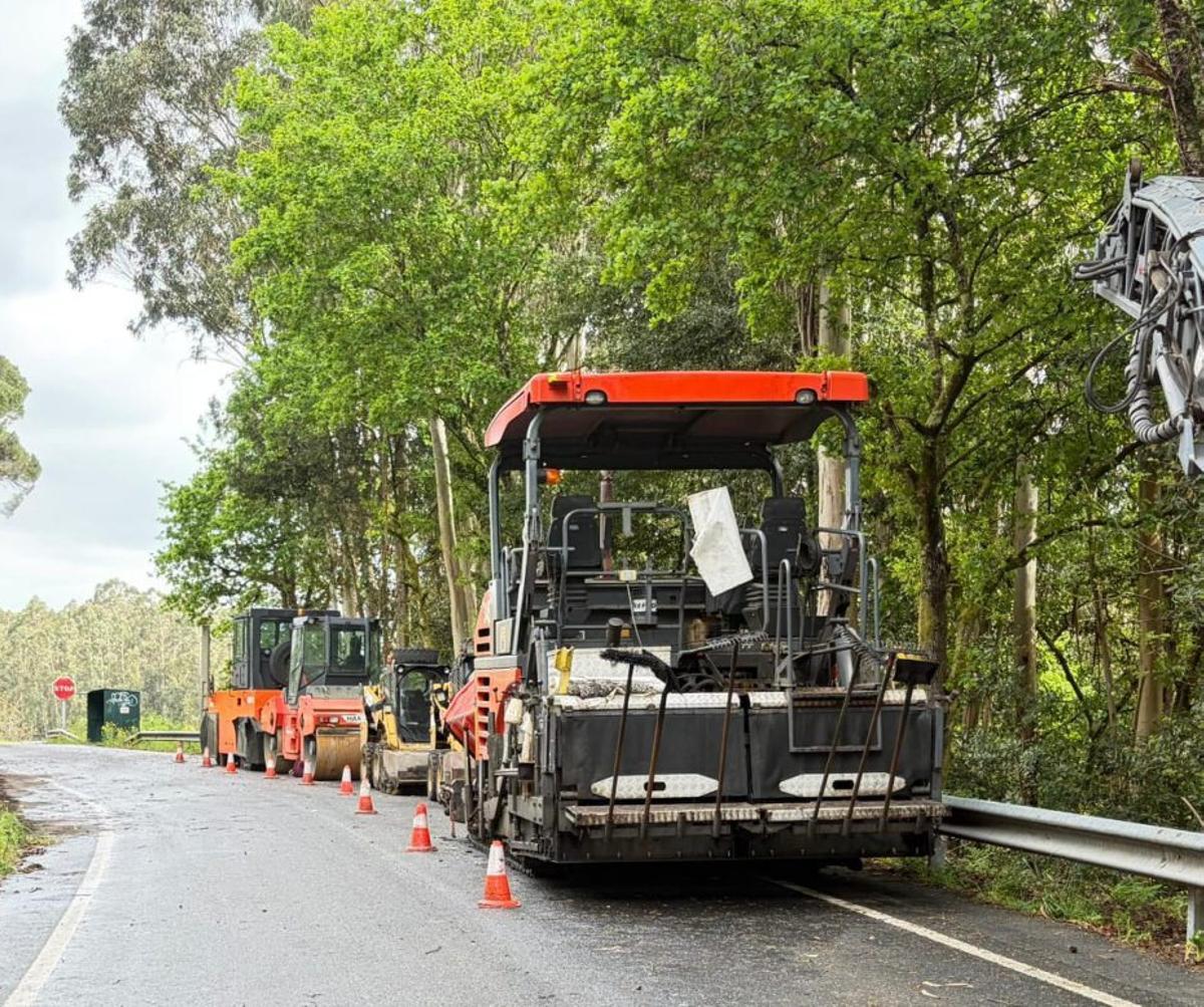 La maquinaria, en la carretera.