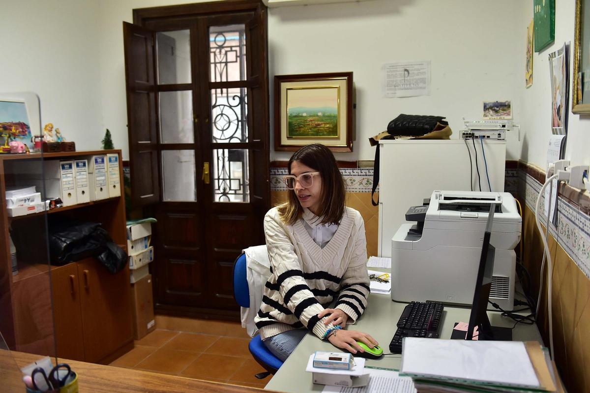 La trabajadora social del centro de emergencia de Plasencia, Jéssica de Arriba.