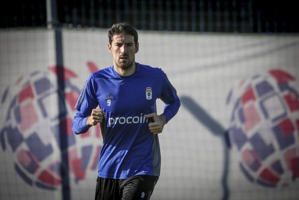 Entrenamiento del Real Oviedo