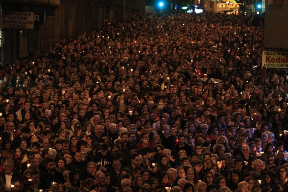 Procesión de Fátima en Ourense