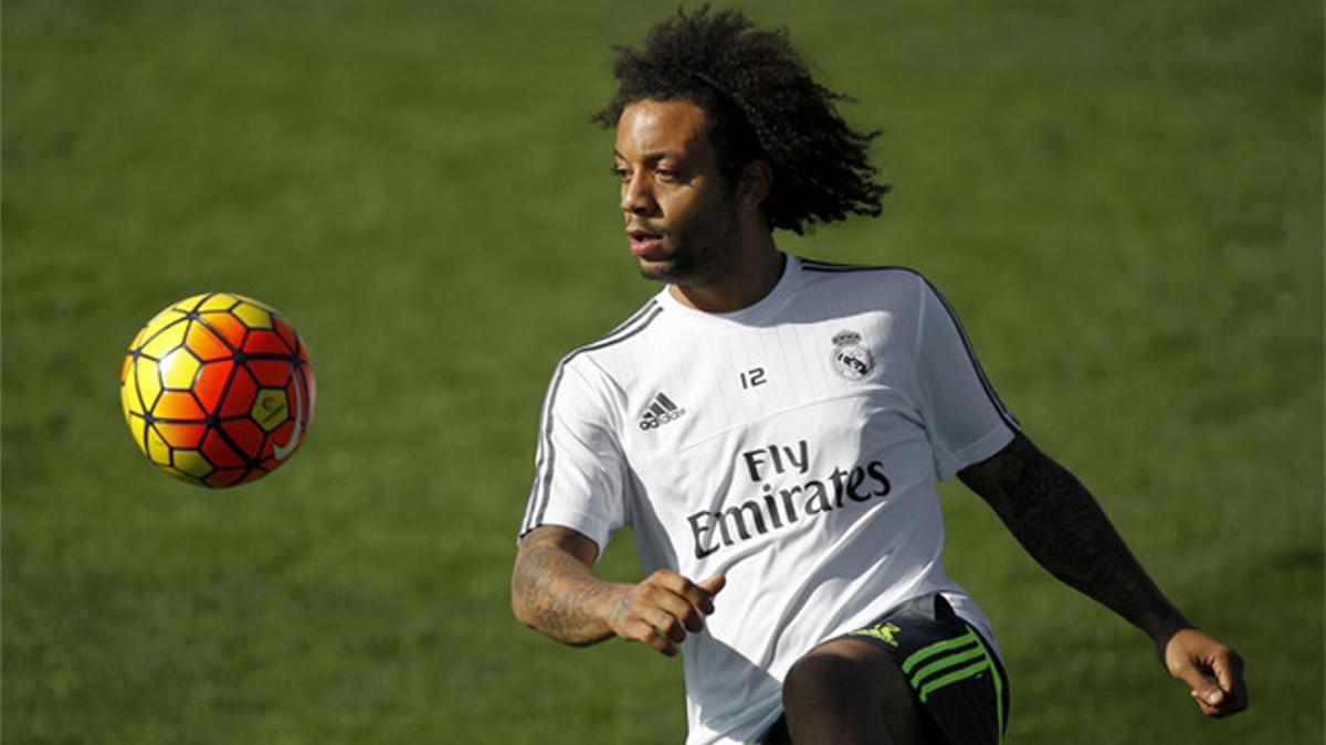 Marcelo sigue recuperándose de su lesión en los isquiotibilaes