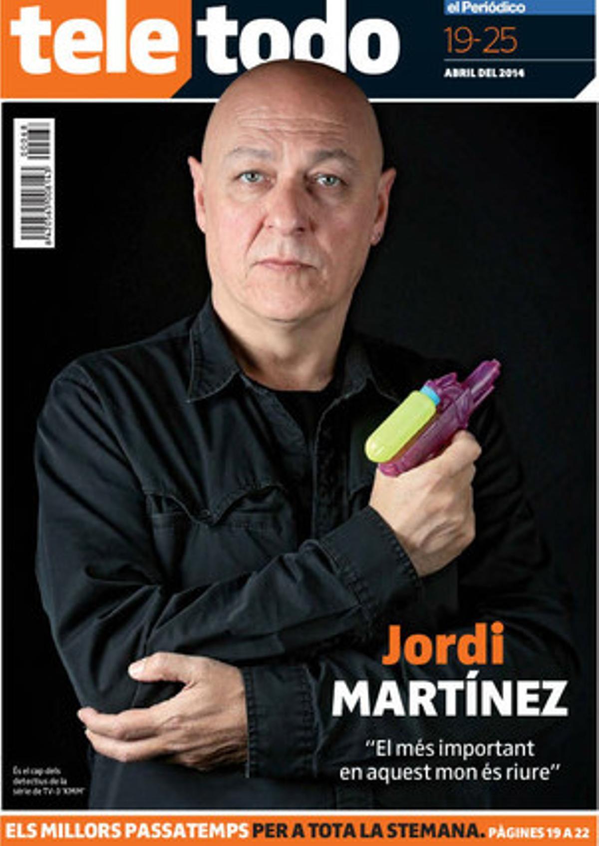 Jordi Martínez, ’Kubala’, protagonista a la portada de ’Teletodo’. Jordi Martínez, ’Kubala’, protagonista a la portada de ’Teletodo’.