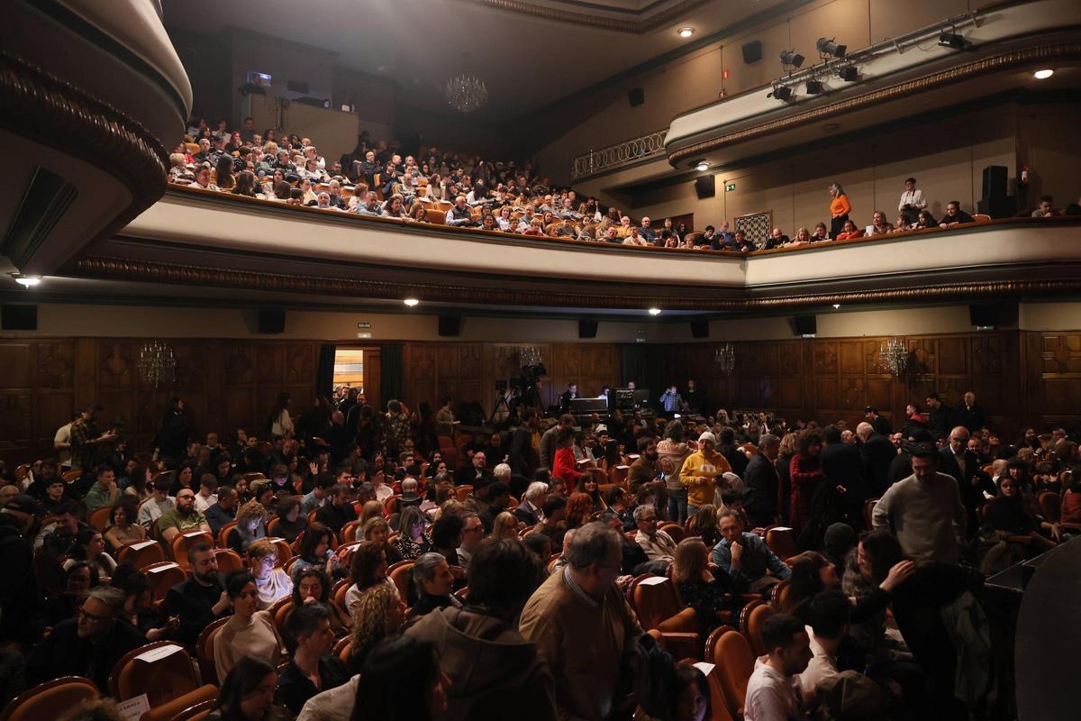 El teatro Filarmónica de Oviedo.