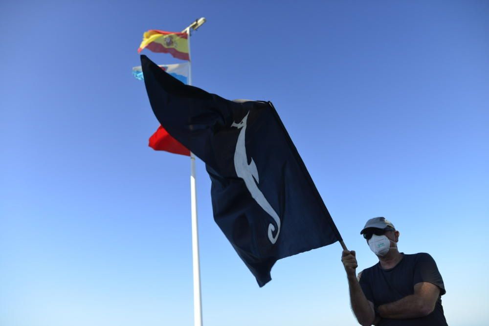 Manifestación contra el estado del Mar Menor