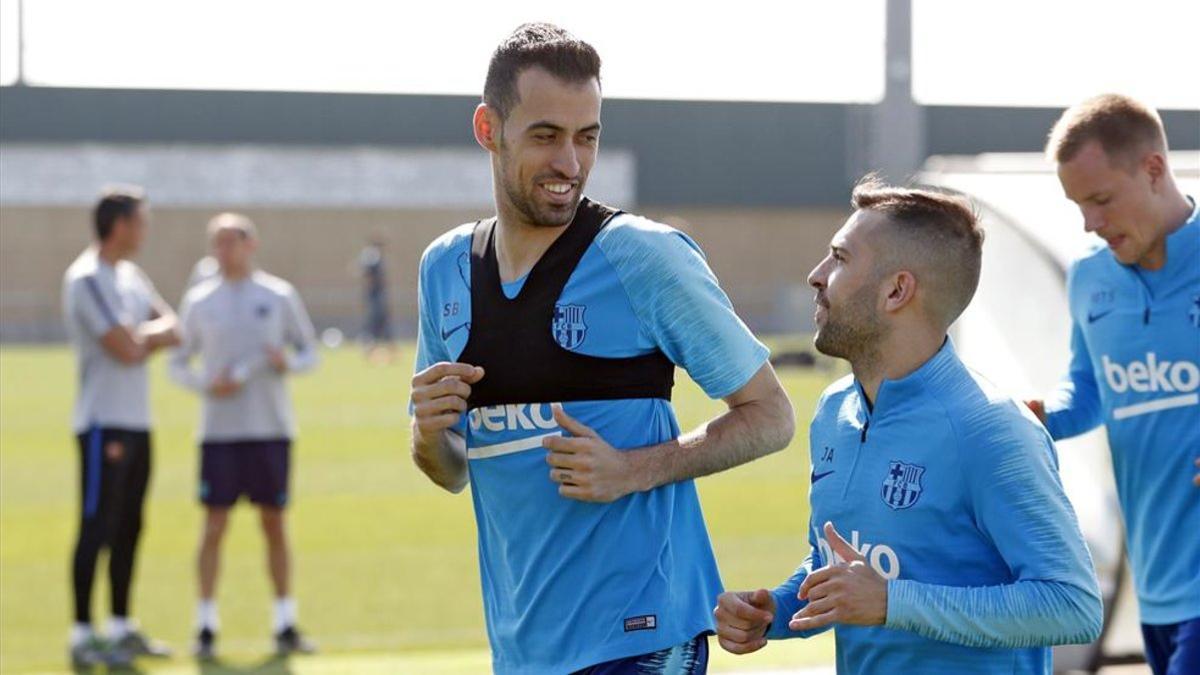 Busquets y Alba