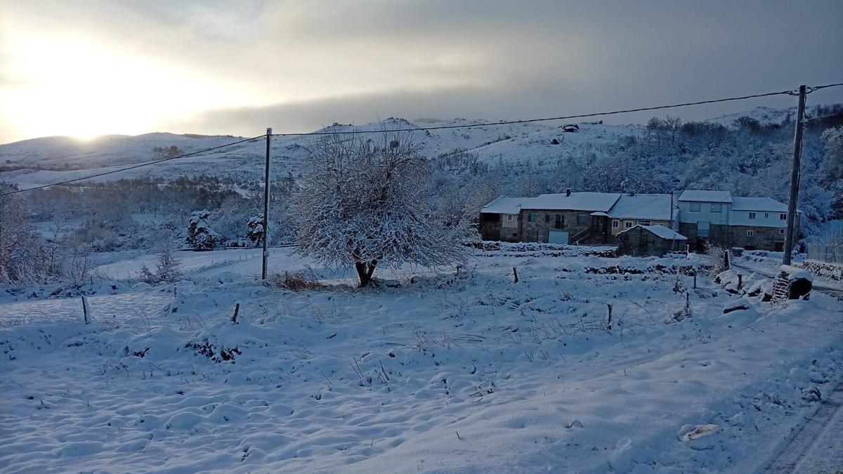 Imágenes de postal en la montaña de Trives