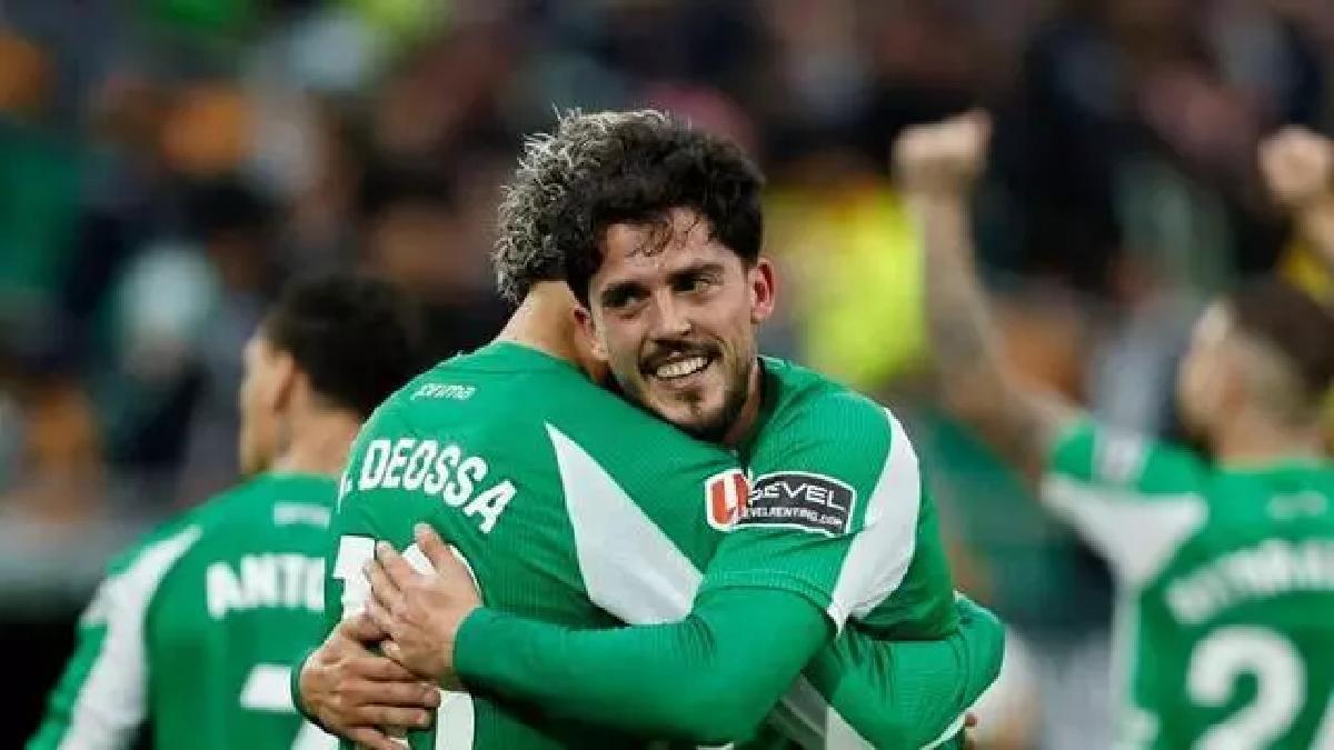 El Betis se encuentra actualmente en el puesto de Europa League
