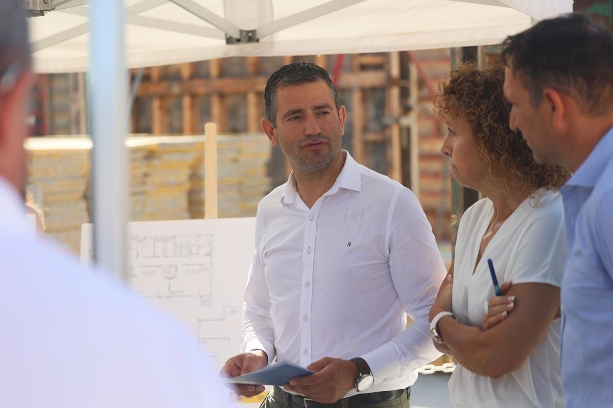 Galería: visita a las obras de la nueva escoleta de Sant Rafel