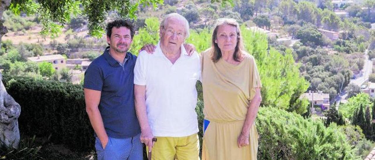 Vicenç Mulet, Oriol Bohigas y Beth Galí en Galilea en 2015