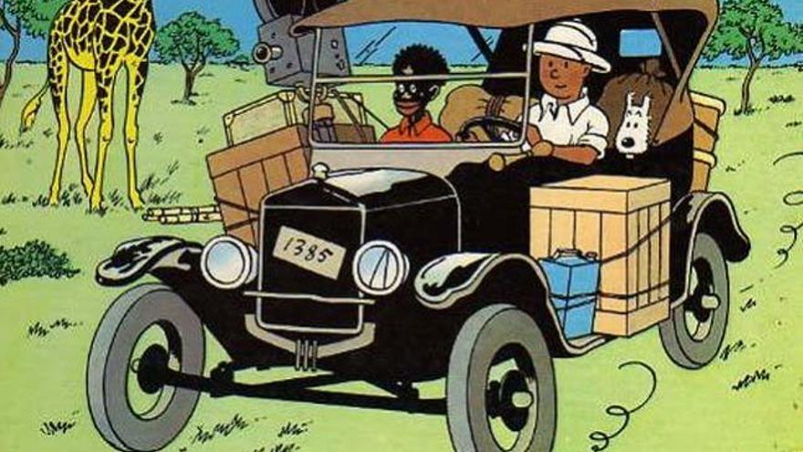 Tintin en el Congo (en espagnol). Las aventuras deTintin