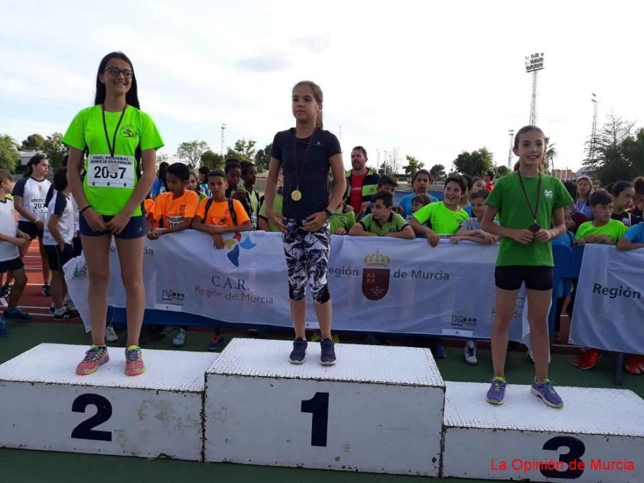 Final de atletismo de Deporte en Edad Escolar