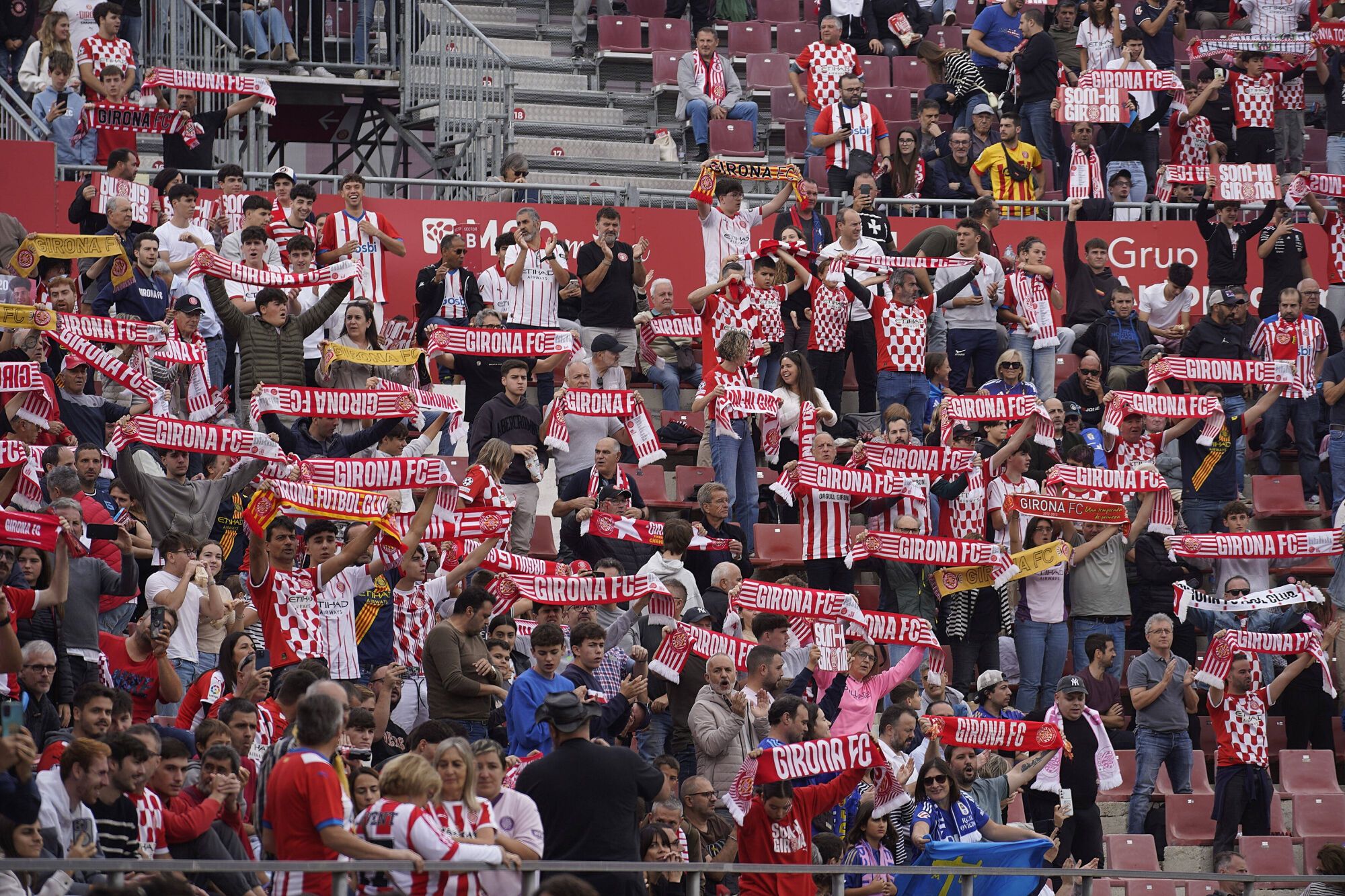 Les imatges del Girona - Reial Oviedo