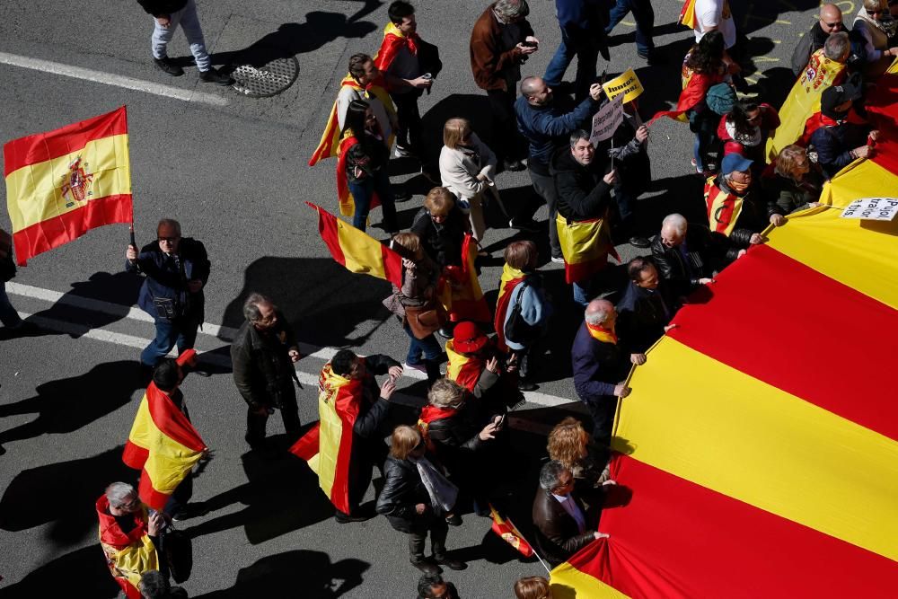 Manifestación de Sociedad Civil Catalana
