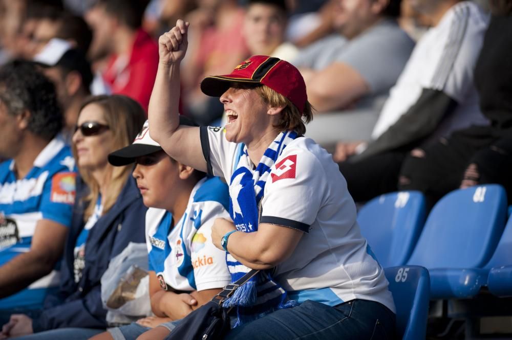 La afición en el Dépor-Almería