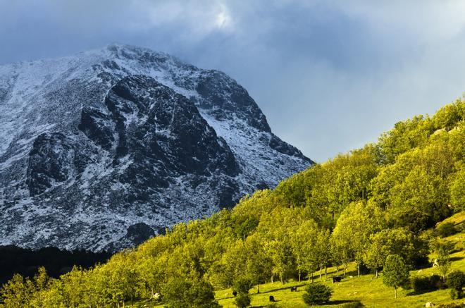 El pico de La Maliciosa, una de las cumbres más famosas de la Sierra de Guadarrama.