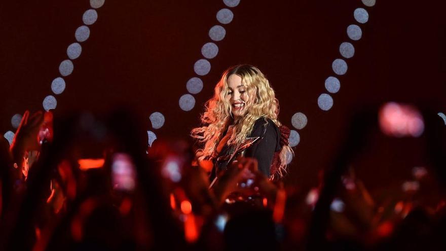 Madonna, durante su última gira &quot;Rebel Heart Tour&quot;.