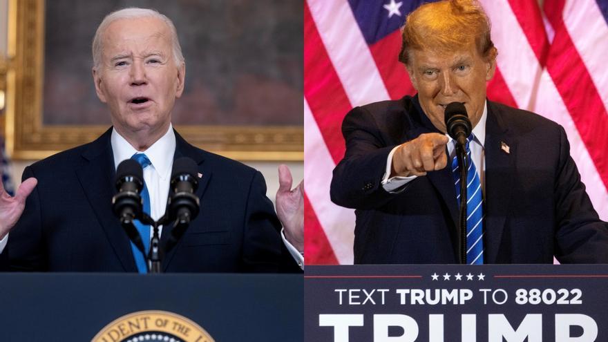 Biden casi empata con Trump en la carrera por las presidenciales, según una encuesta del Times