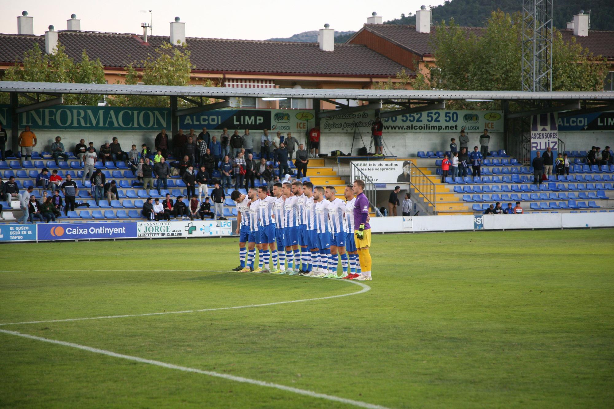 Tablas en el Collao entre el  Alcoyano y el Eldense.