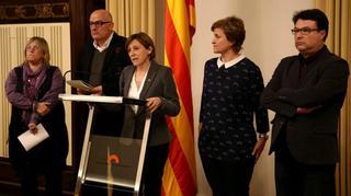 La fiscalía suma otra querella contra Forcadell y apunta a otros tres miembros de la Mesa del Parlament