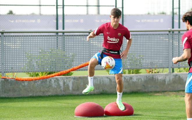 Así fue el primer día de entrenamiento del Barça 2021/2022