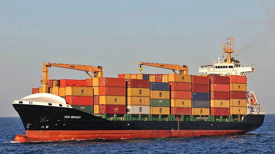 Barco 'Sag Good Timing' donde viajaban como polizones los dos fallecidos y tres personas más.