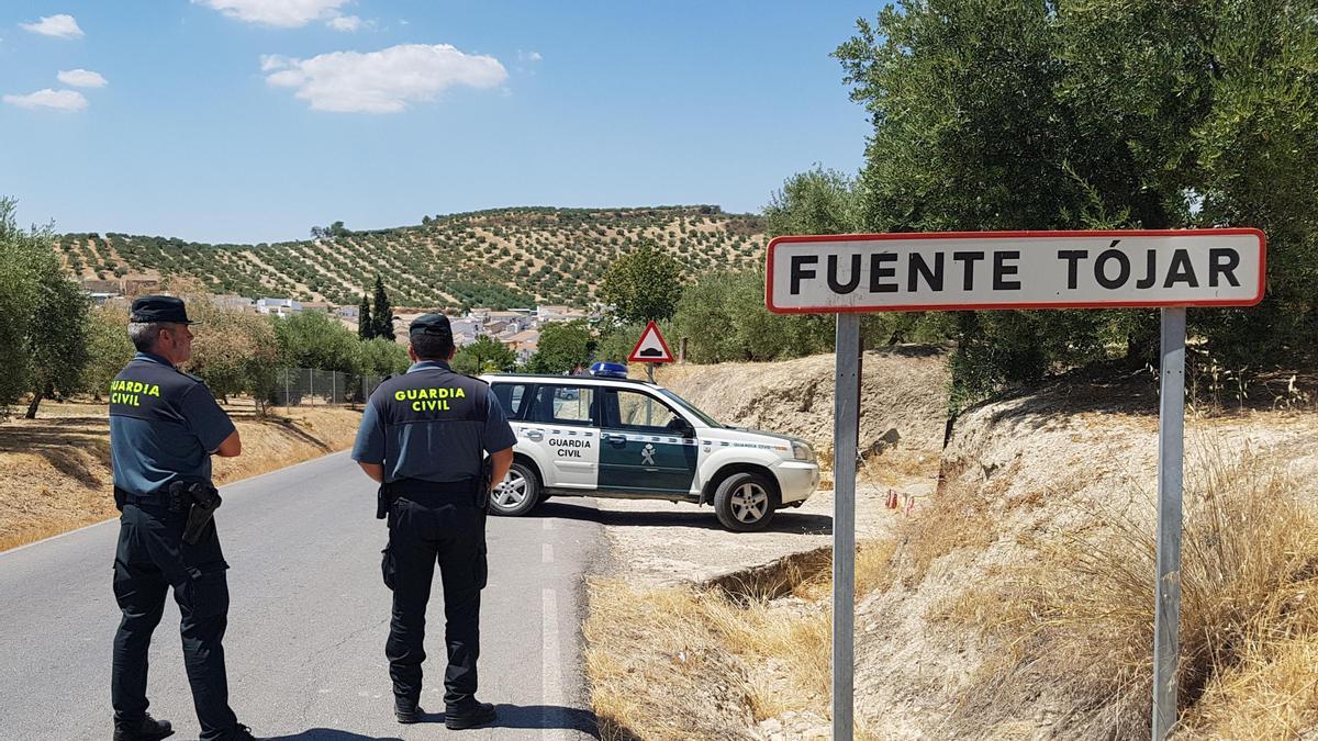 Guardia Civil en Fuente Tójar.