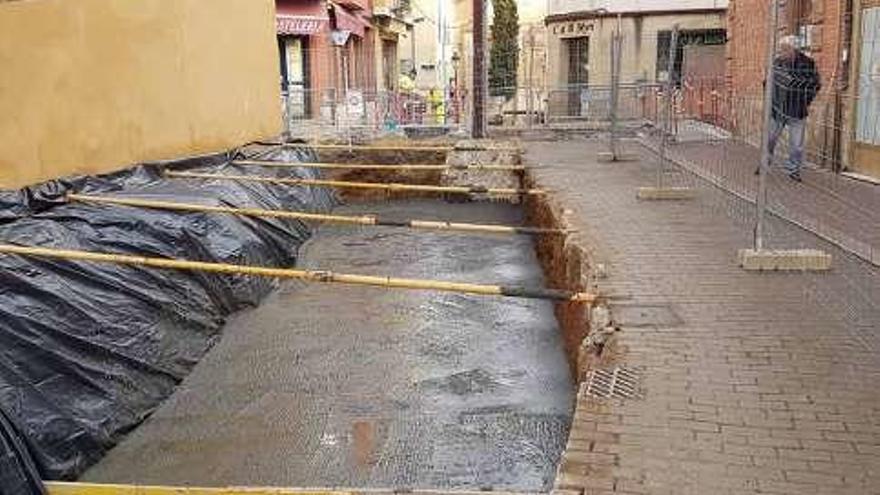 Realizada la solución técnica en la calle Lagares.