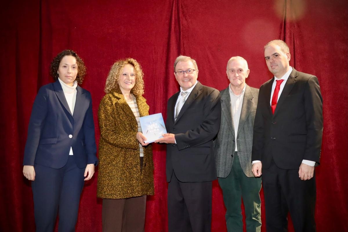 Folgado y Royo, con la familia del empresario