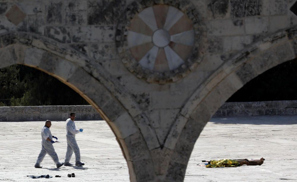 Tres terroristas muertos en un atentado en Jerusalén