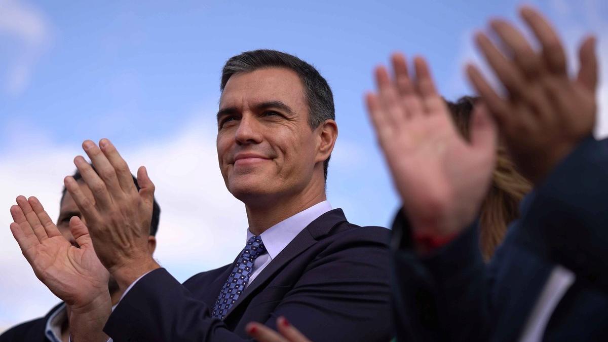 El presidente en funciones y candidato del PSOE, Pedro Sánchez.