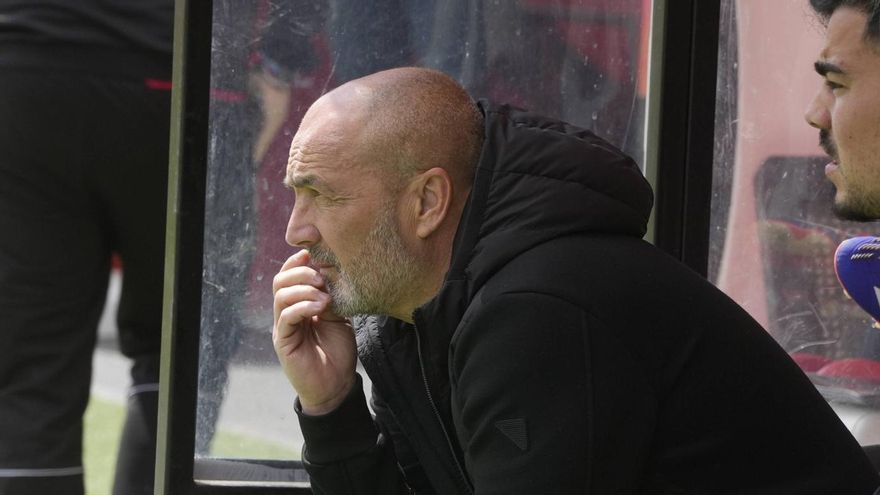 Juan Sabas, entrenador del Zamora CF: "Soñar es gratis, vamos a intentar ganar los dos partidos"