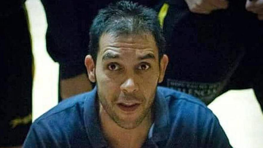 Ferran Pizcueta, durante un partido.